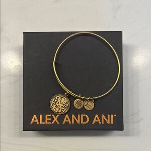 Alex and Ani Gold Bangle Bracelet